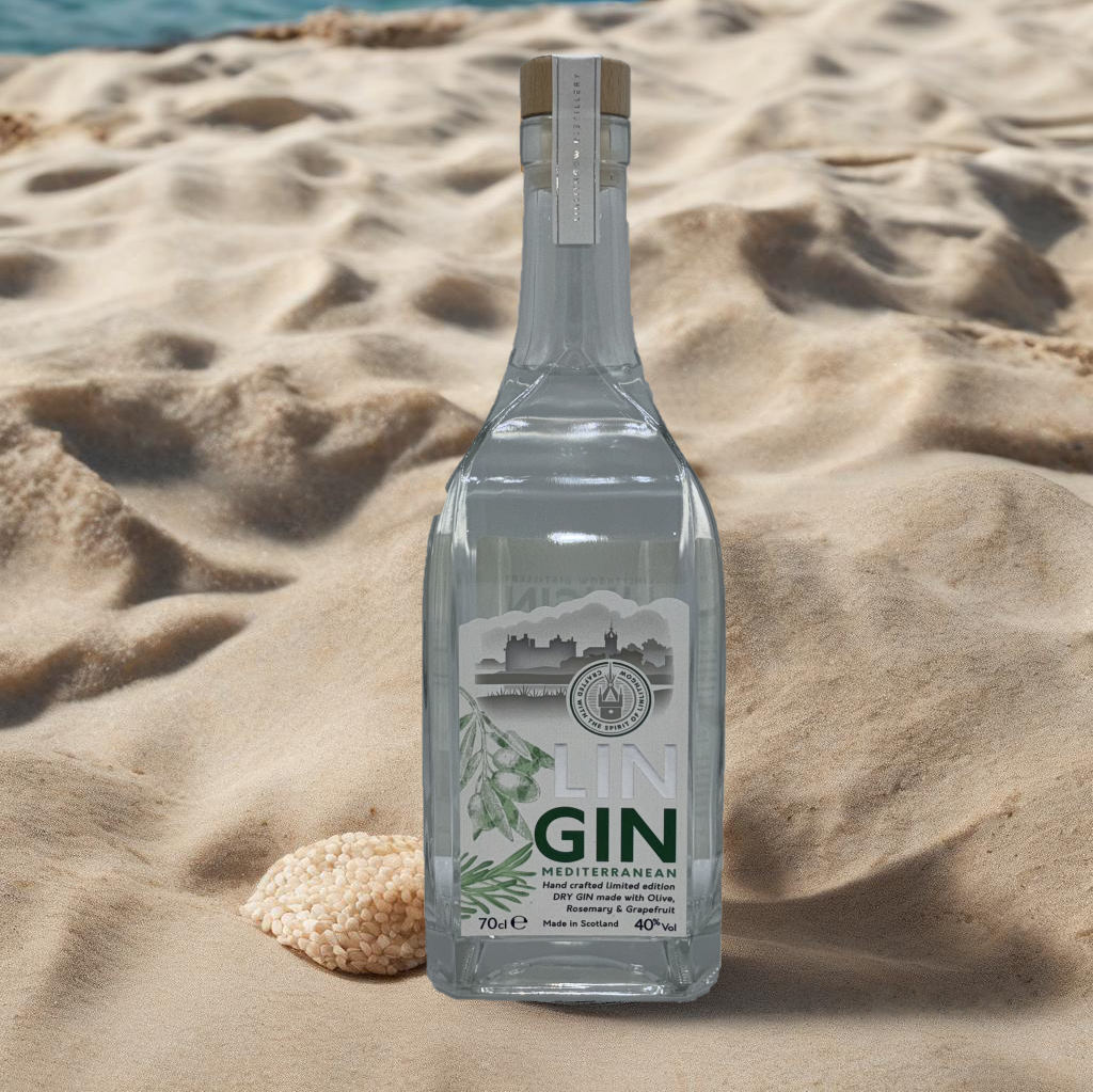 LinGin Limited Edition Mediterranean Gin 40% ABV - 70cl